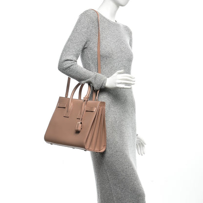 Saint Laurent Calfskin Small Sac De Jour Light Blush 2 of 6