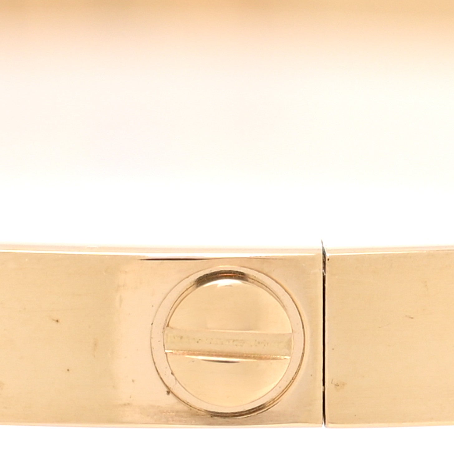 Cartier 18K Yellow Gold Small LOVE Bracelet 15 5 of 7