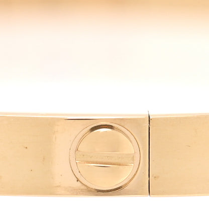 Cartier 18K Yellow Gold Small LOVE Bracelet 15 5 of 7