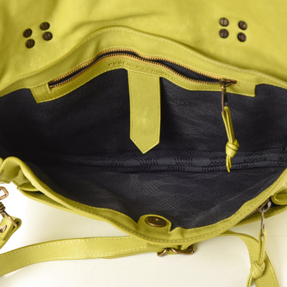 Proenza Schouler Lambskin Medium PS1 Satchel Citron 7 of 19