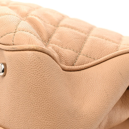 Chanel Caviar Quilted Large Urban Companion Top Handle Shopping Tote Beige 12 of 13