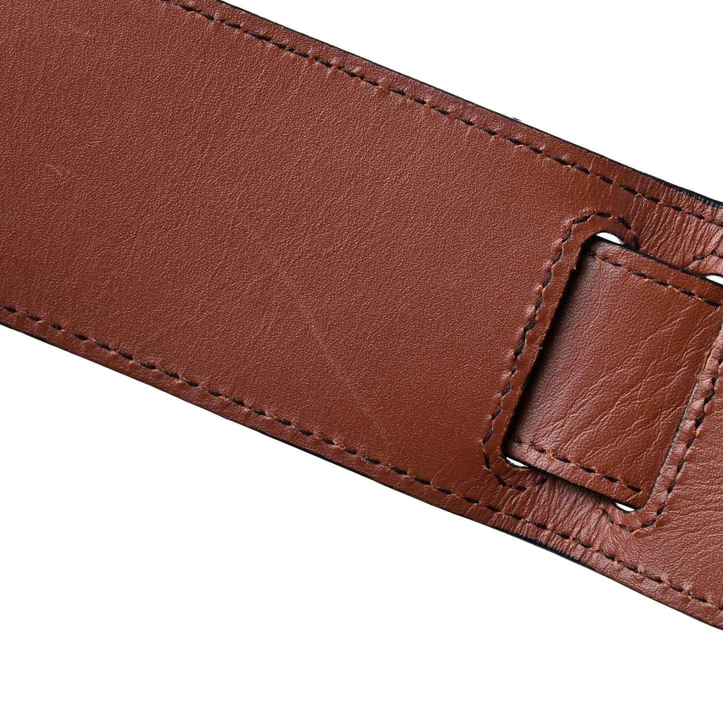 Calfskin Large Puzzle Bag Brown