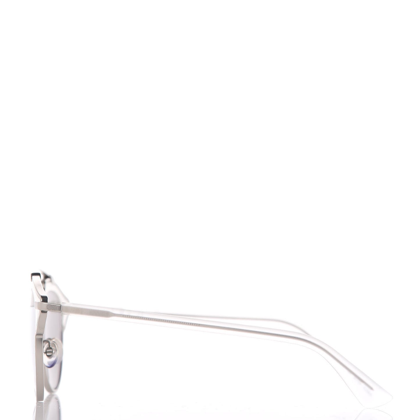 Mirrored So Real Sunglasses Matte Silver