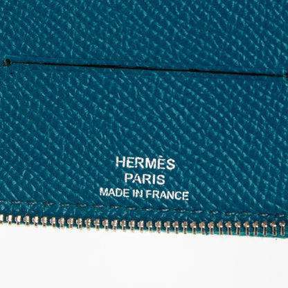 Hermes Epsom Globe Trotter Zip Agenda GM Bleu Izmir 6 of 12