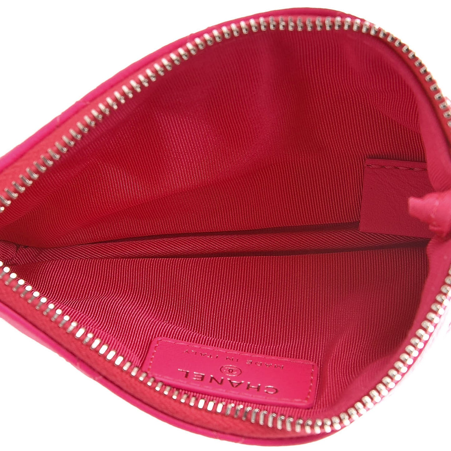 Goatskin Quilted Small Reissue Cosmetic Case Pink