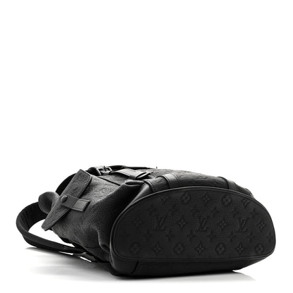 Louis Vuitton Taurillon Monogram Christopher PM Backpack Black 4 of 9