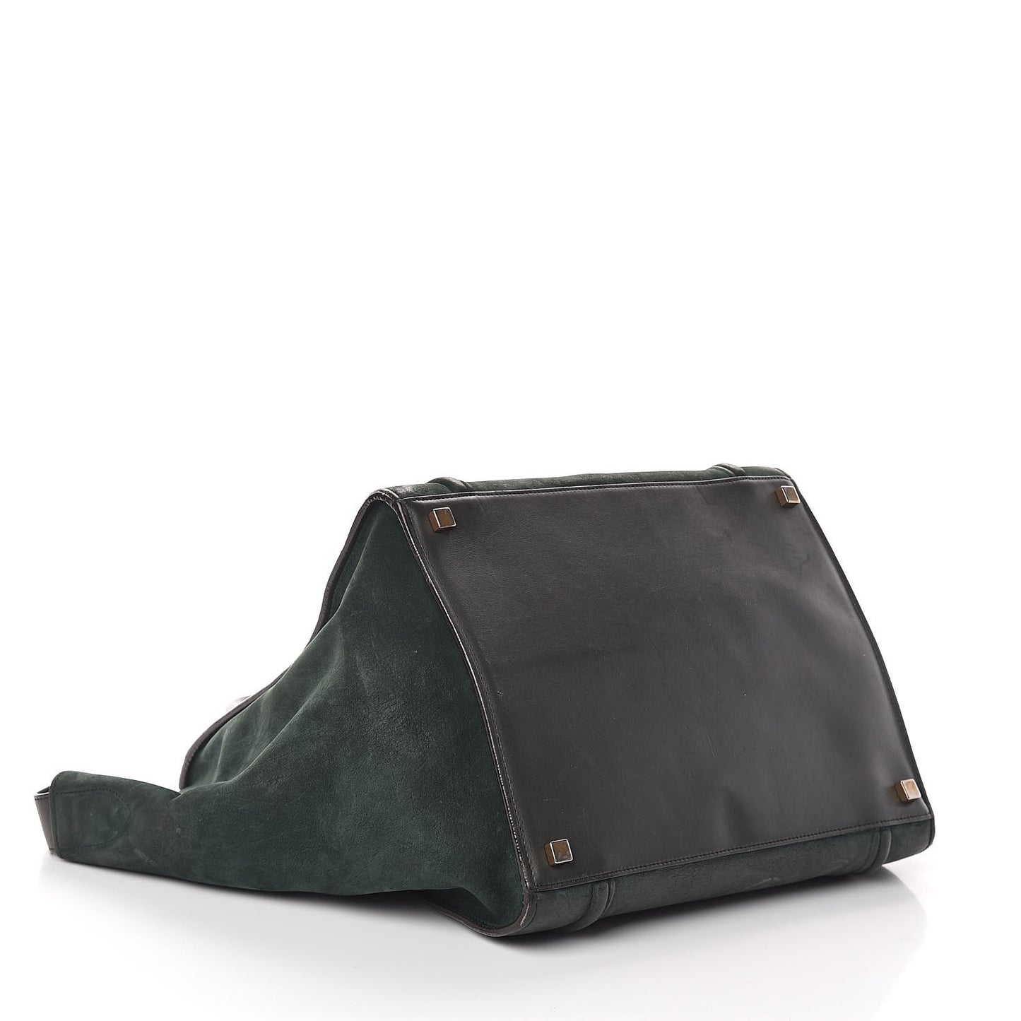 Suede Small Phantom Luggage Olive