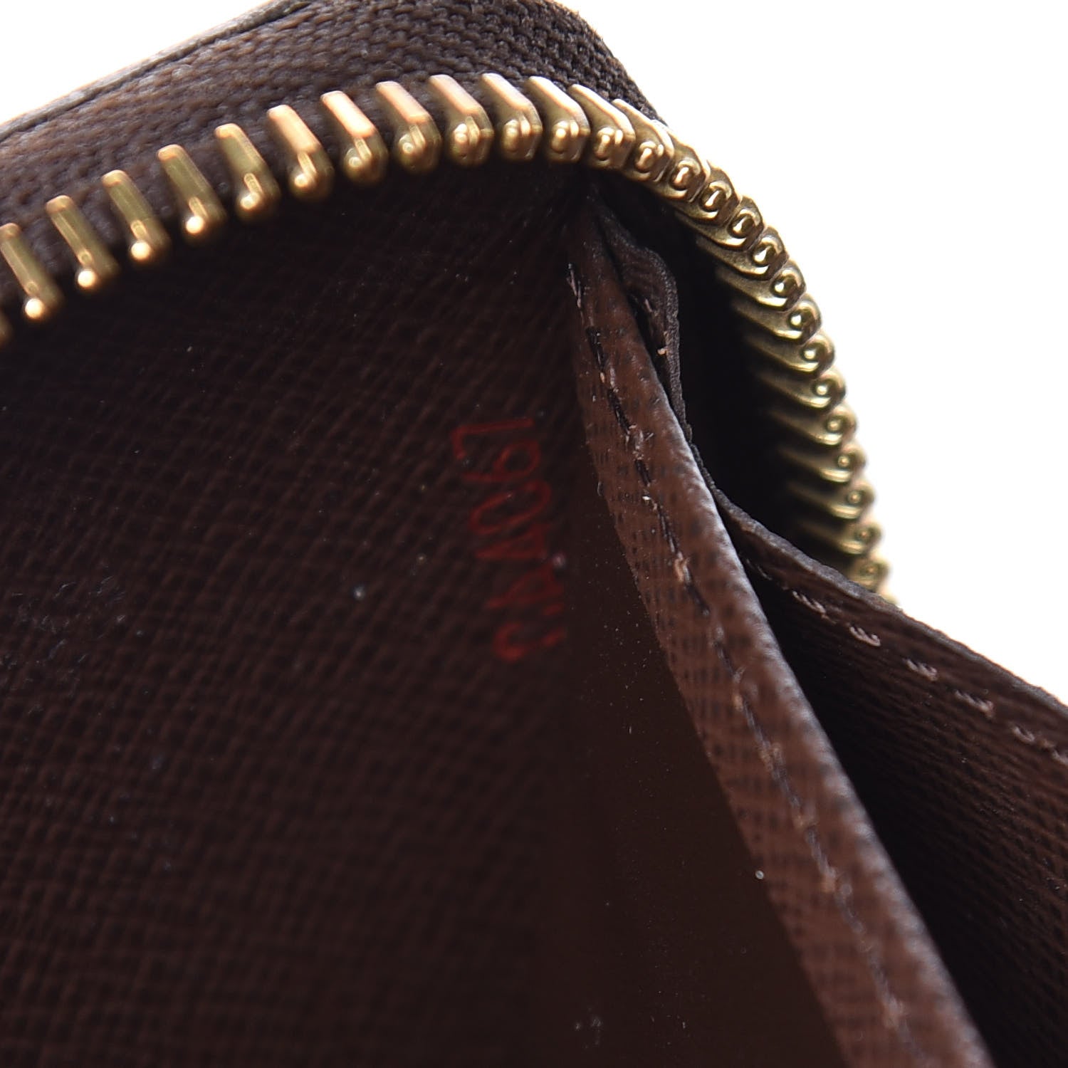 Louis Vuitton Damier Ebene Zippy Wallet 7 of 7
