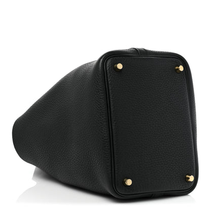 Hermes Taurillon Clemence Picotin Lock 18 PM Black 4 of 10