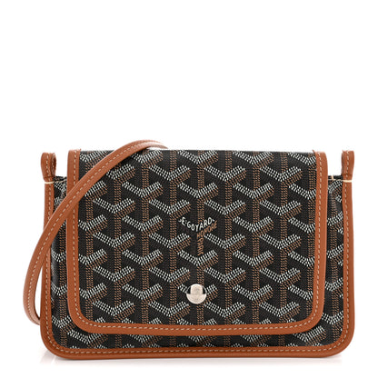 Goyard Goyardine Plumet Wallet Clutch Black Gold 1 of 10
