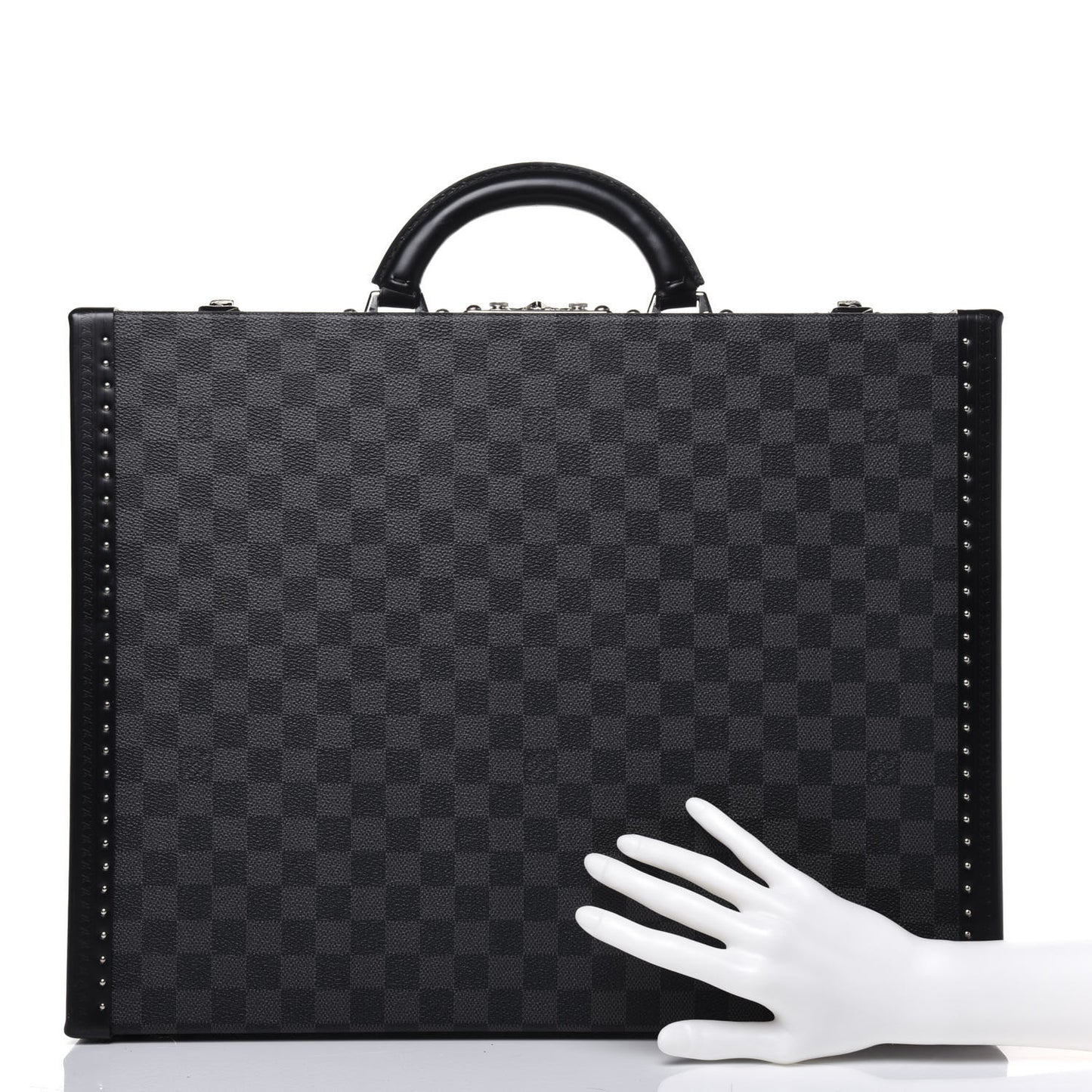 Damier Graphite President Classeur Briefcase