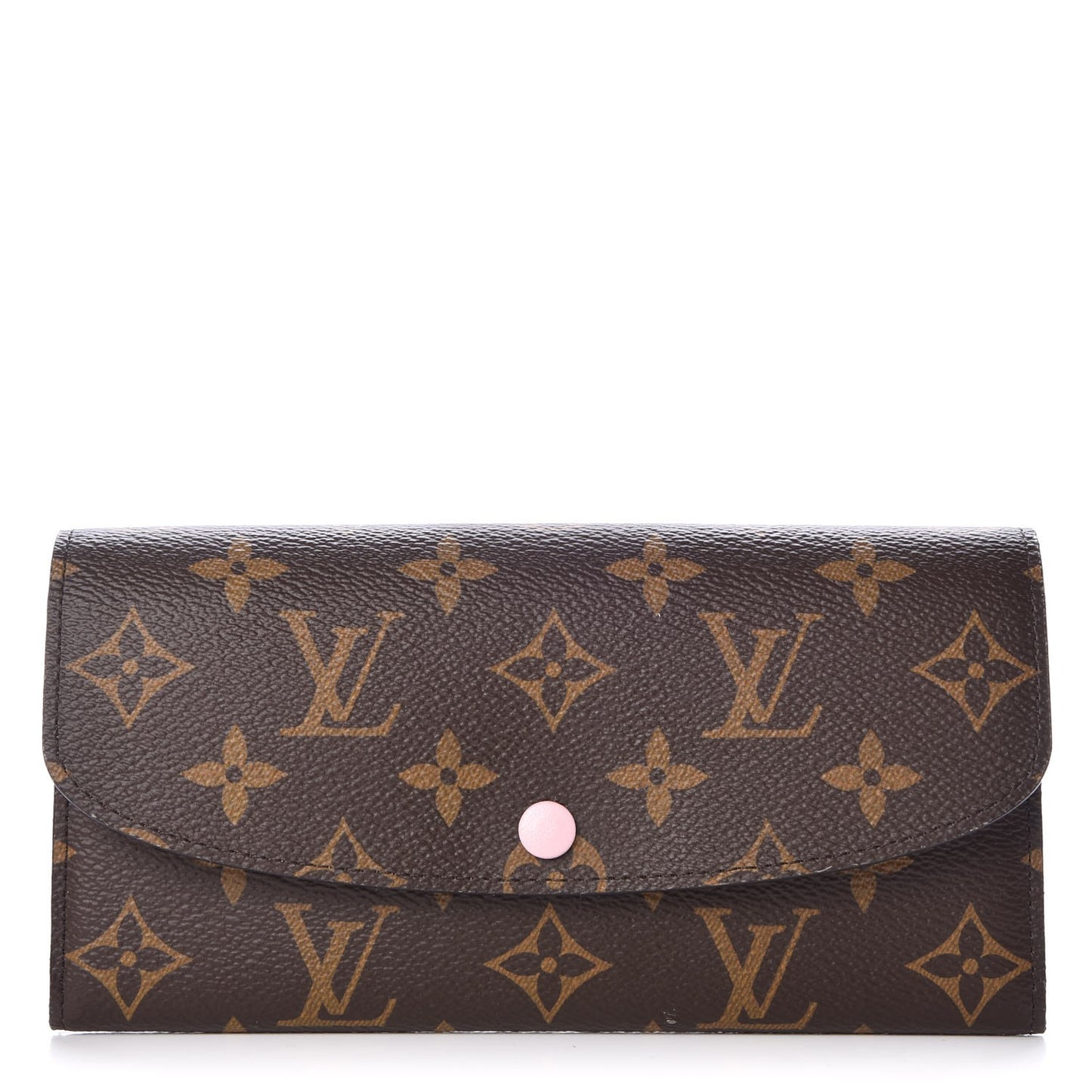 Monogram Emilie Wallet Rose Ballerine