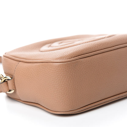 Gucci Pebbled Calfskin Small Soho Disco Bag Rose Beige 6 of 14