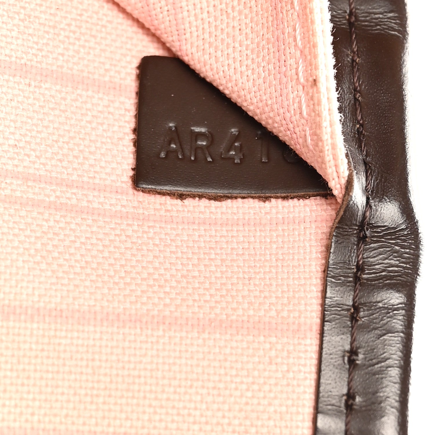 Louis Vuitton Damier Ebene Neo Neverfull MM Rose Ballerine 7 of 10