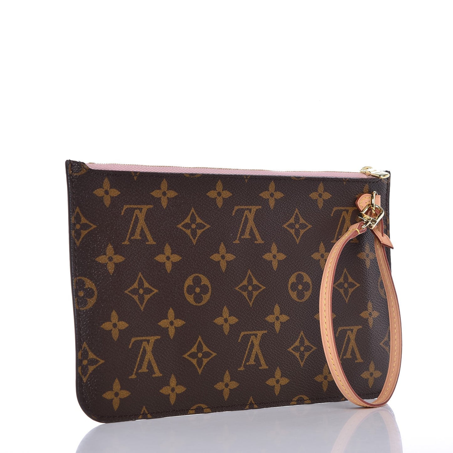 Monogram Neverfull MM GM Pochette Rose Ballerine