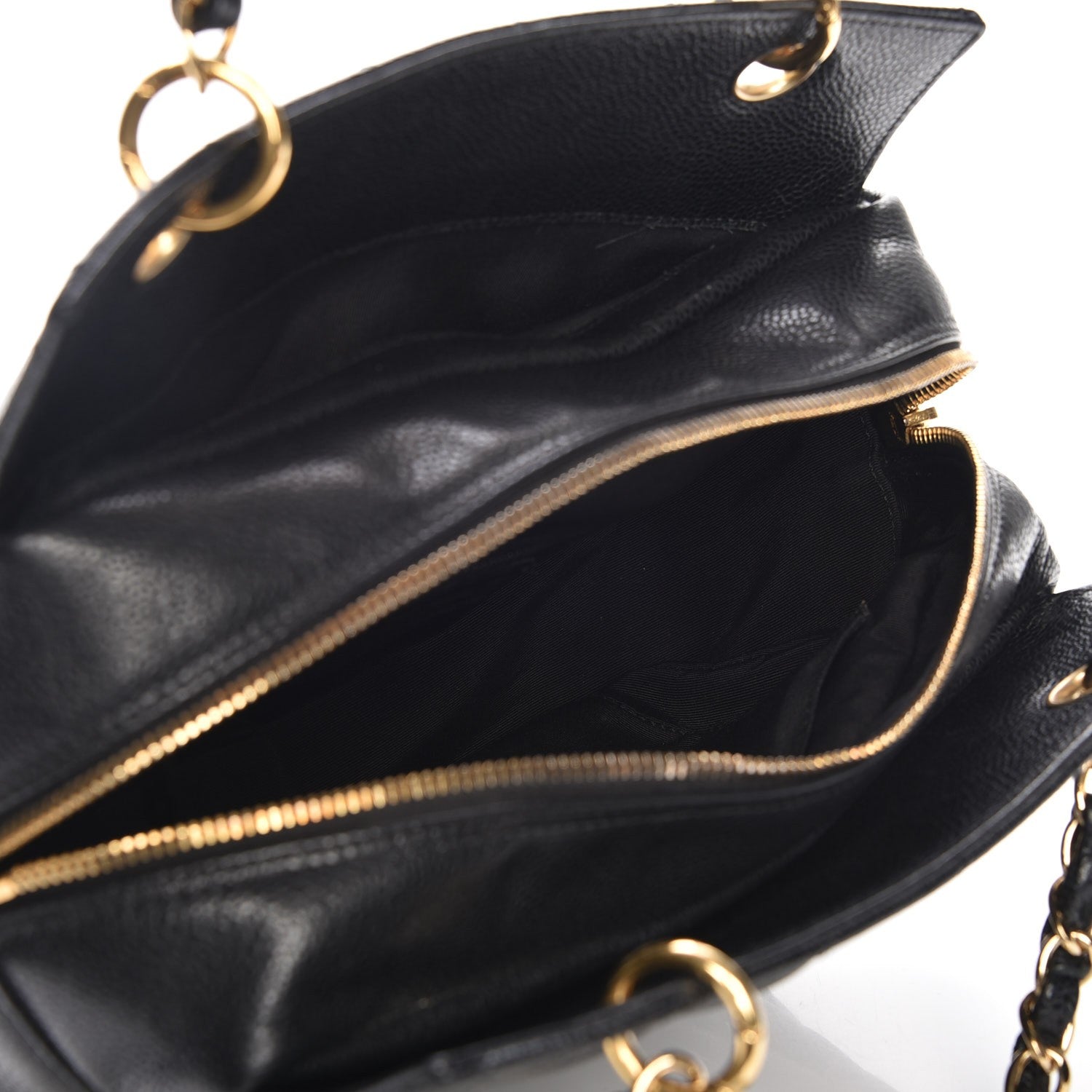 Chanel Caviar Quilted Petit Timeless Tote PTT Black 5 of 9