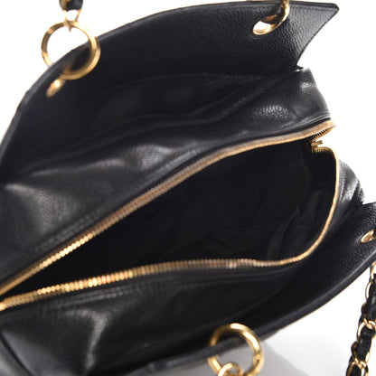 Chanel Caviar Quilted Petit Timeless Tote PTT Black 5 of 9