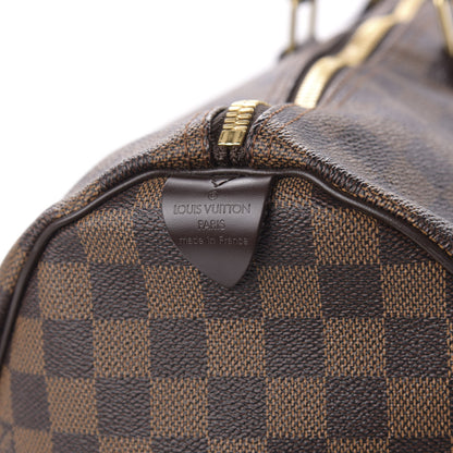 Louis Vuitton Damier Ebene Keepall 50 7 of 9