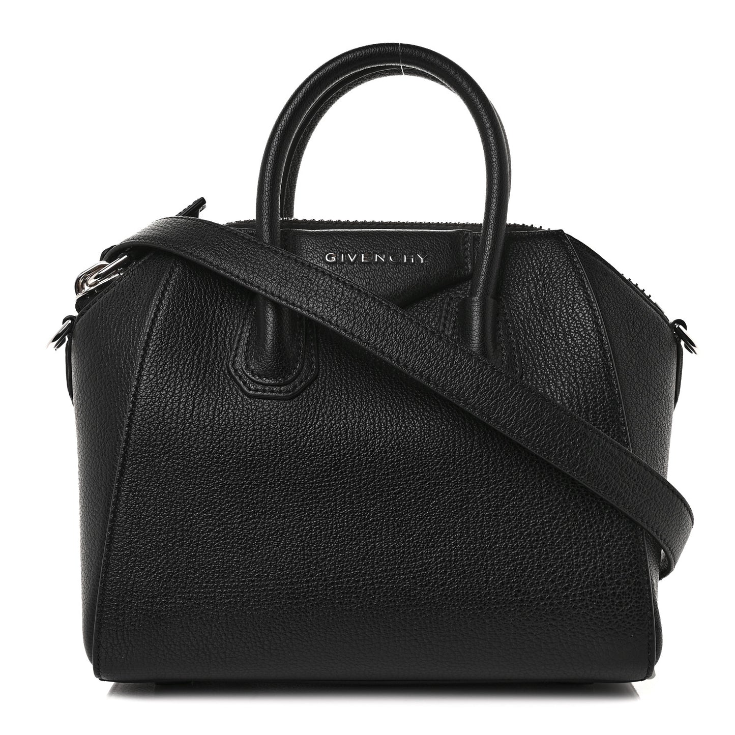 Sugar Goatskin Mini Antigona Black