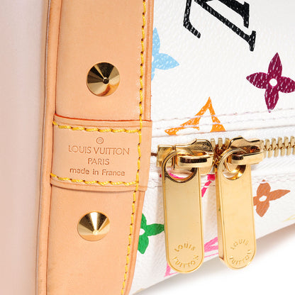 Louis Vuitton Monogram Multicolor Alma White 7 of 7