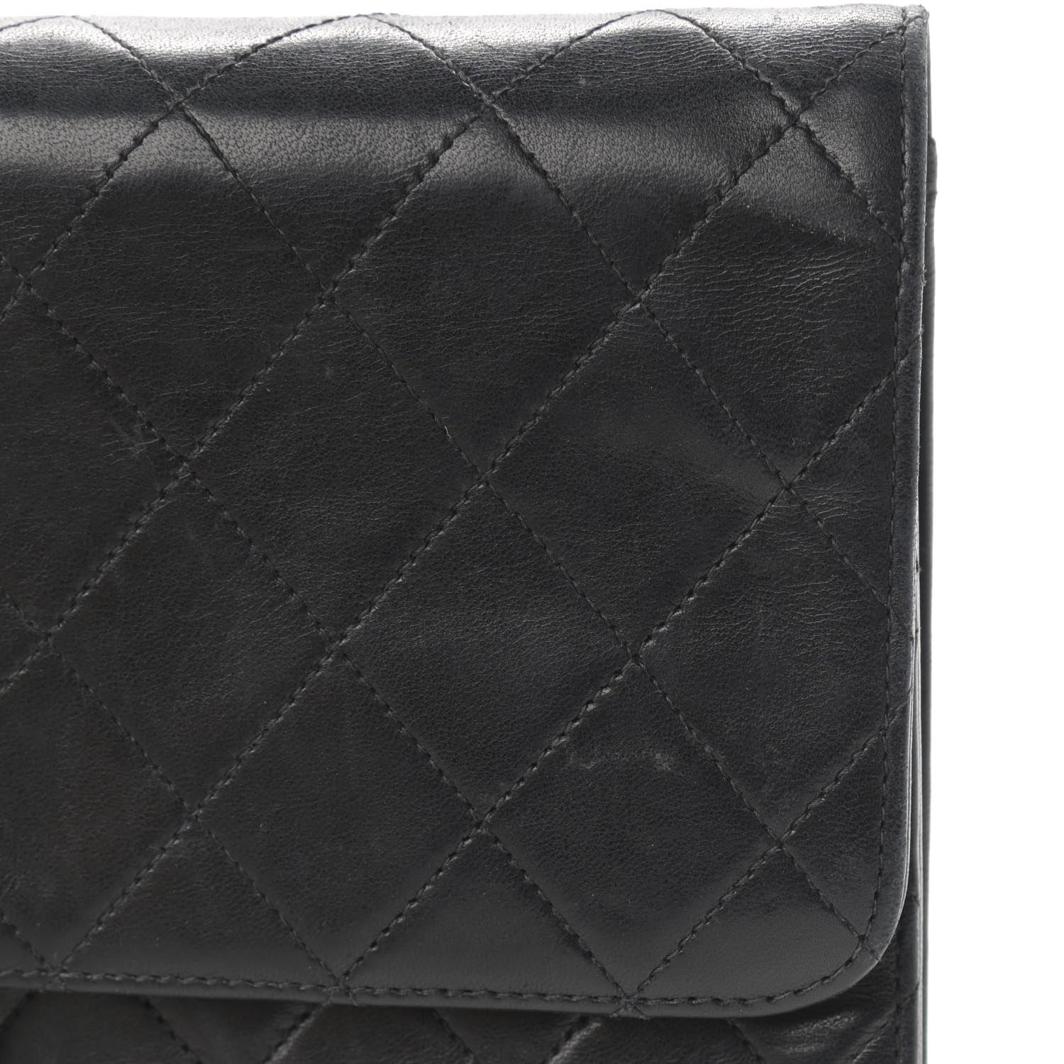 Chanel Lambskin Quilted Medium Single Flap Black 18 of 18
