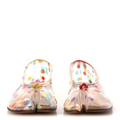 Maison Margiela PVC Confetti Printed Tabi Ballerina Flats 39 Multicolor 3 of 11