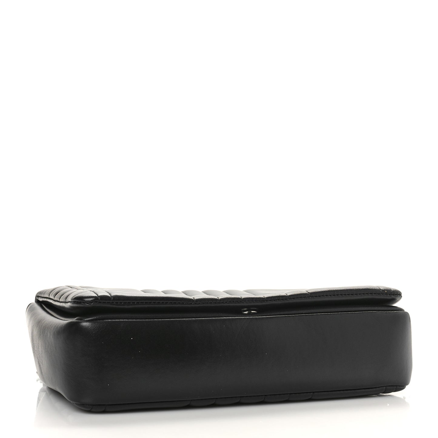 Lambskin Quilted Medium Lola Bag Black