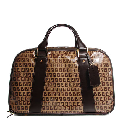 Fendi Vinyl Zucchino Carry On Luggage Moro 1 of 7