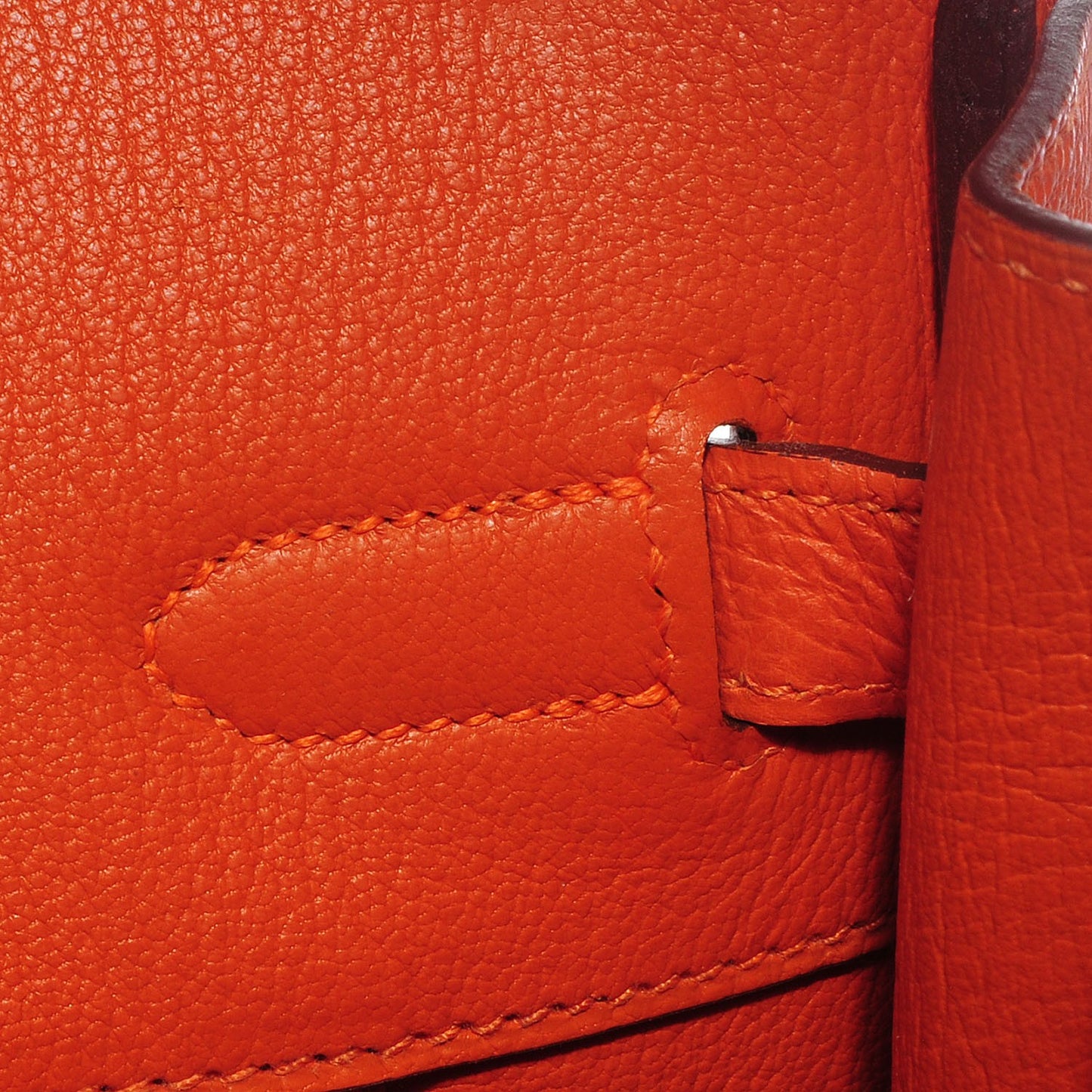 Togo Birkin 35 Orange