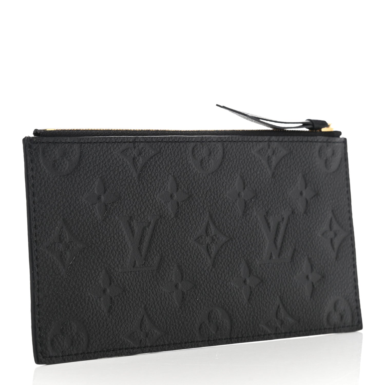 Louis Vuitton Empreinte Felicie Chain Wallet Zippered Insert Black 3 of 6