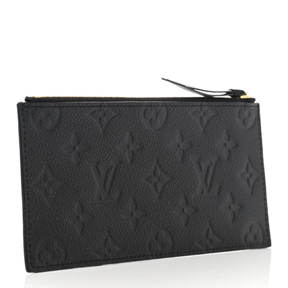 Louis Vuitton Empreinte Felicie Chain Wallet Zippered Insert Black 3 of 6