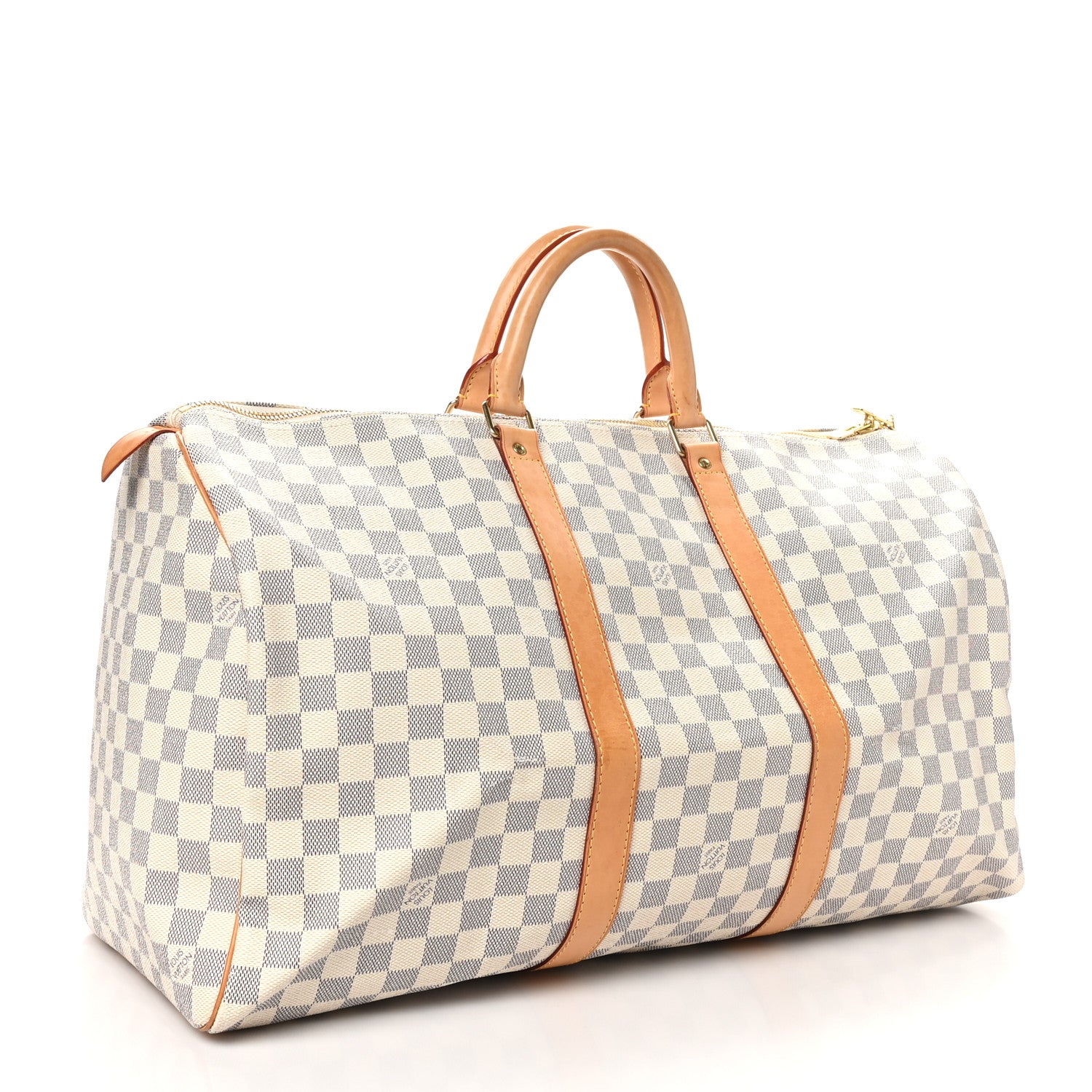 Louis Vuitton Damier Azur Keepall 50 2 of 11