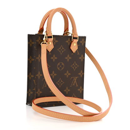 Louis Vuitton Monogram Petit Sac Plat 3 of 9