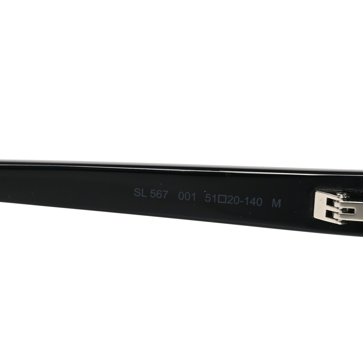 Acetate Sunglasses SL 567 001 Black