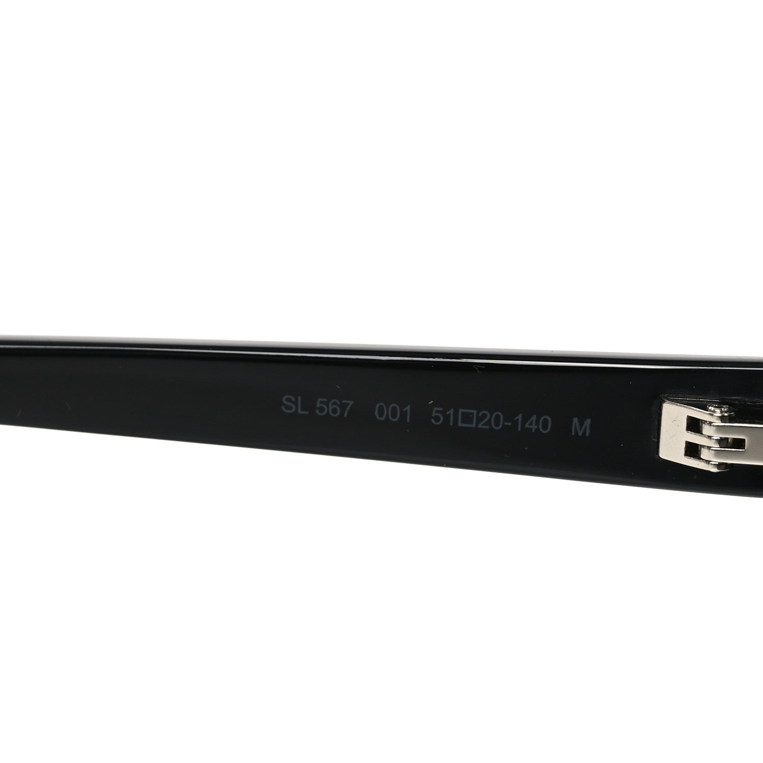 Saint Laurent Acetate Sunglasses SL 567 001 Black 7 of 8