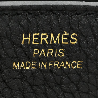 Hermes Togo Birkin 25 Black 6 of 9