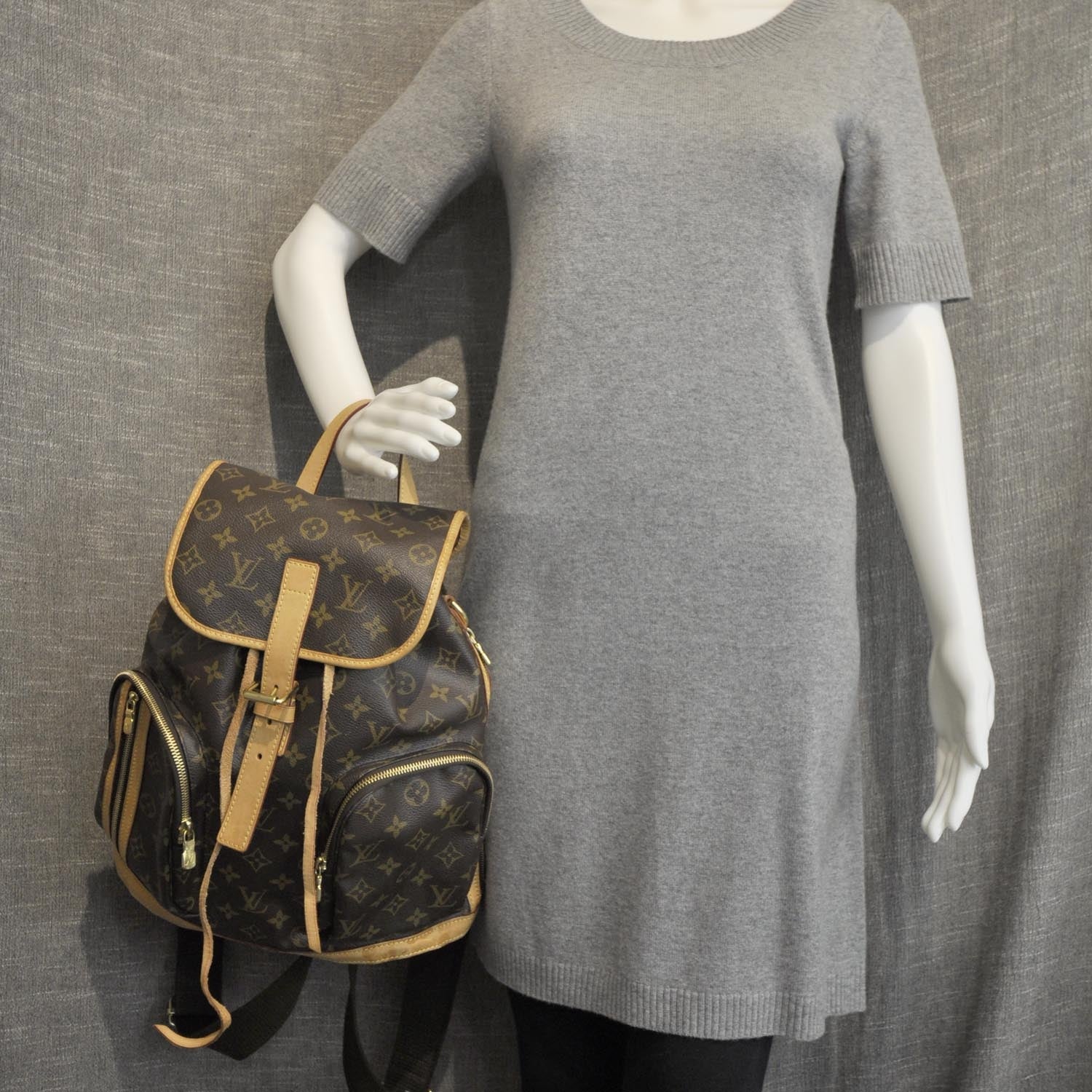 Louis Vuitton Monogram Bosphore Backpack 2 of 9
