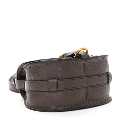 Chloe Calfskin Mini Marcie Round Crossbody Bag Bold Brown 4 of 10