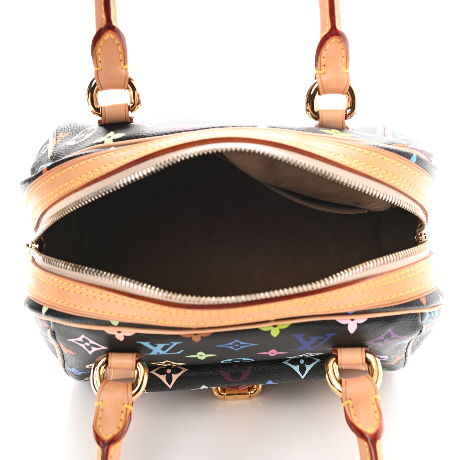 Louis Vuitton Monogram Multicolor Priscilla Black 5 of 8