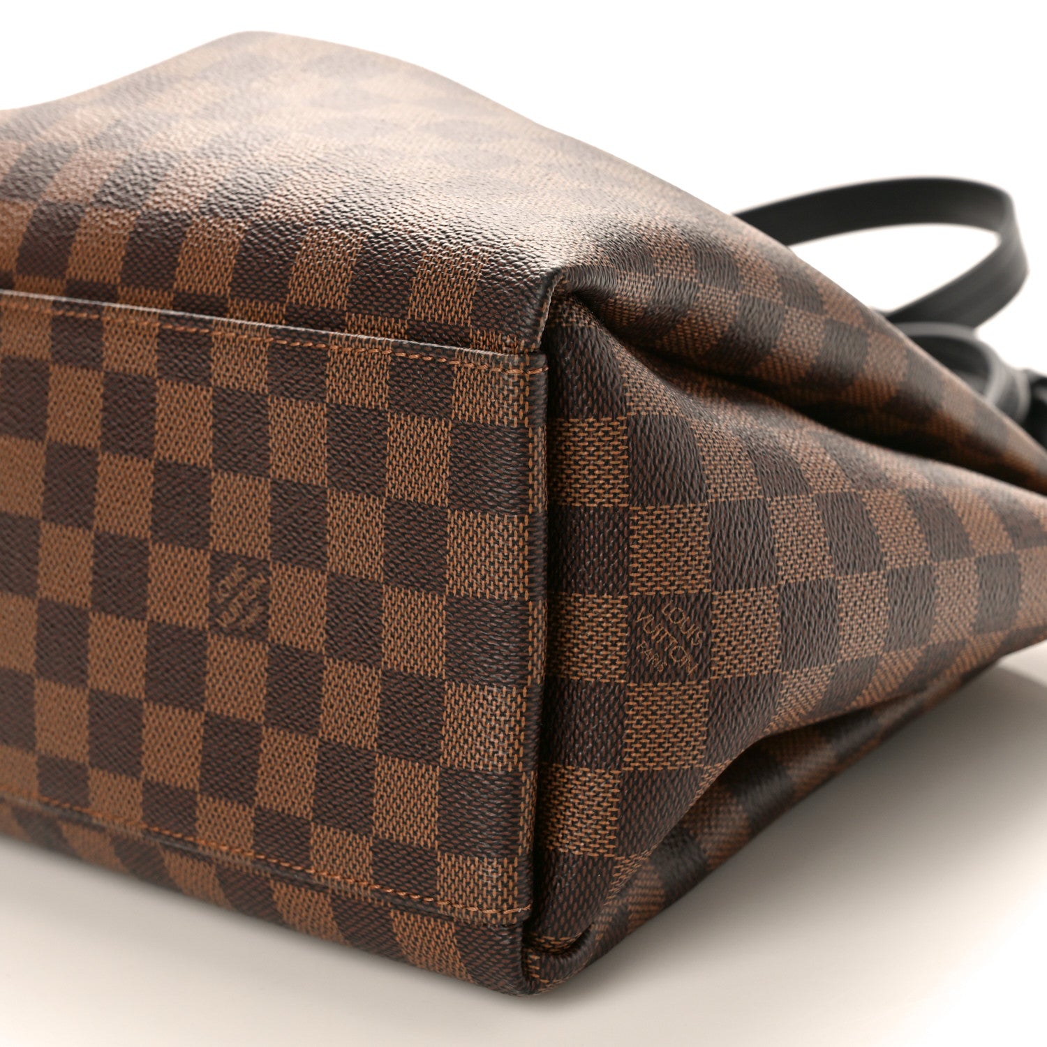Louis Vuitton Damier Ebene Odeon Tote MM Black 9 of 10