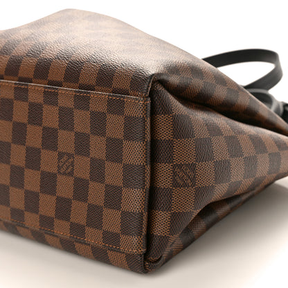 Louis Vuitton Damier Ebene Odeon Tote MM Black 9 of 10