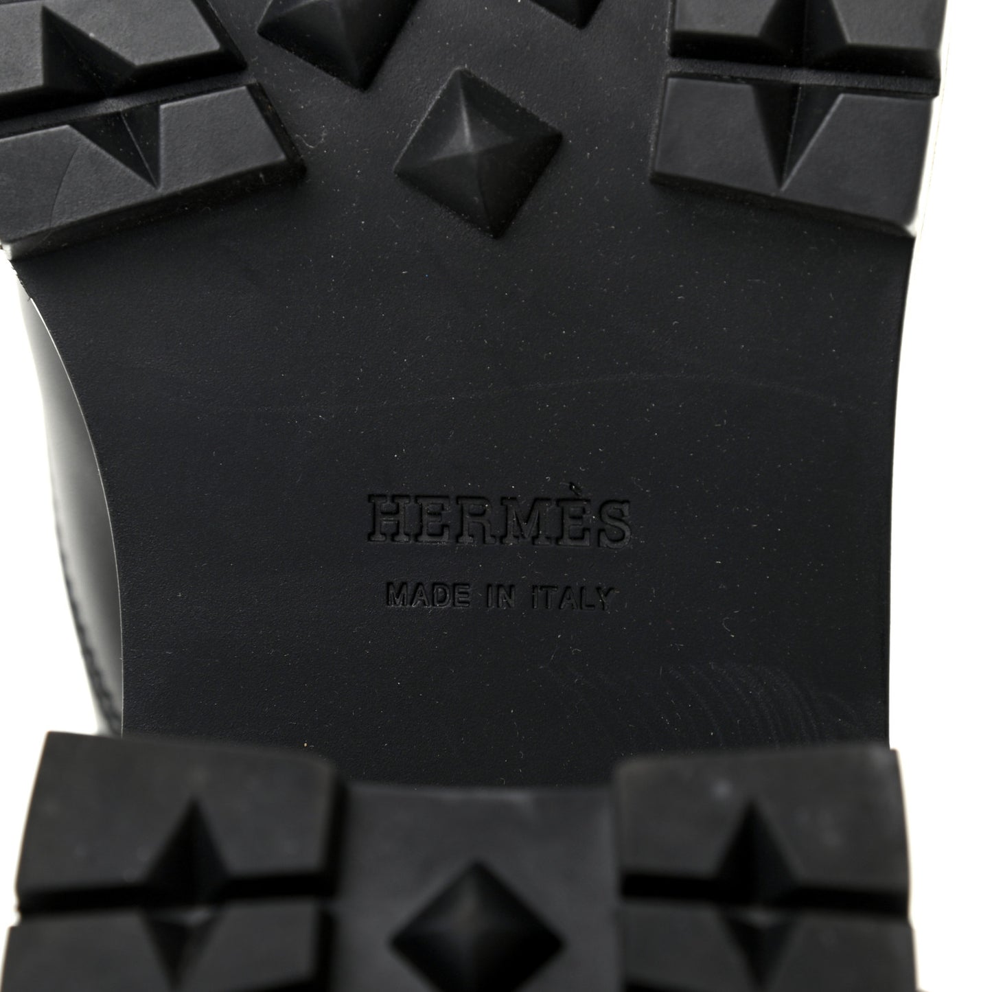 Calfskin Bridge Ankle Boots 36.5 Black