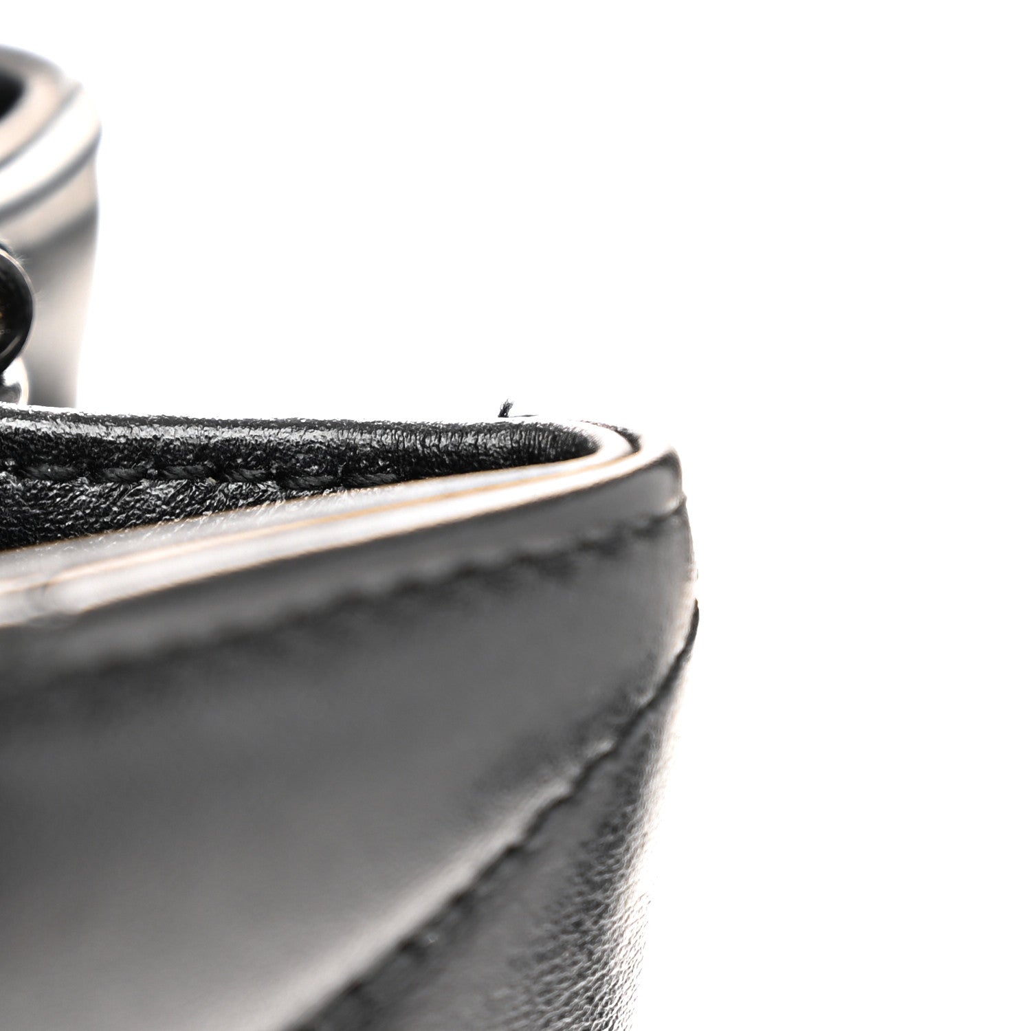 Saint Laurent Calfskin Y Quilted Monogram Small Loulou Chain Satchel Black 11 of 11