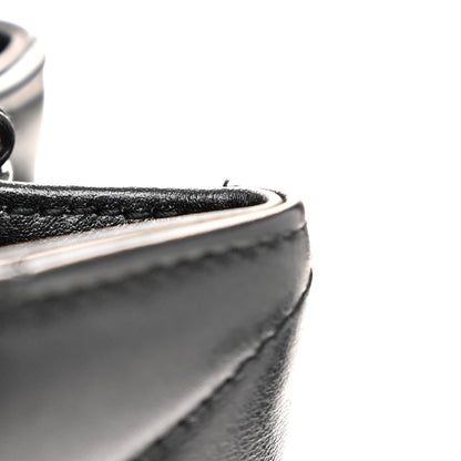 Saint Laurent Calfskin Y Quilted Monogram Small Loulou Chain Satchel Black 11 of 11