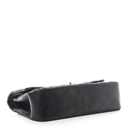 Chanel Lambskin Quilted Jumbo Double Flap Black 4 of 12
