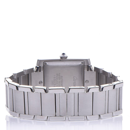 Cartier Stainless Steel 28mm Tank Francaise Automatic Watch 4 of 10