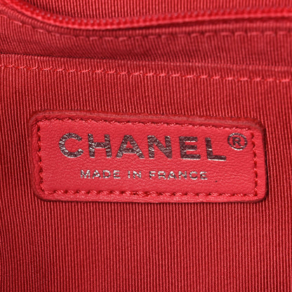 Chanel Tweed Patchwork Jumbo Single Flap Pink 6 of 12
