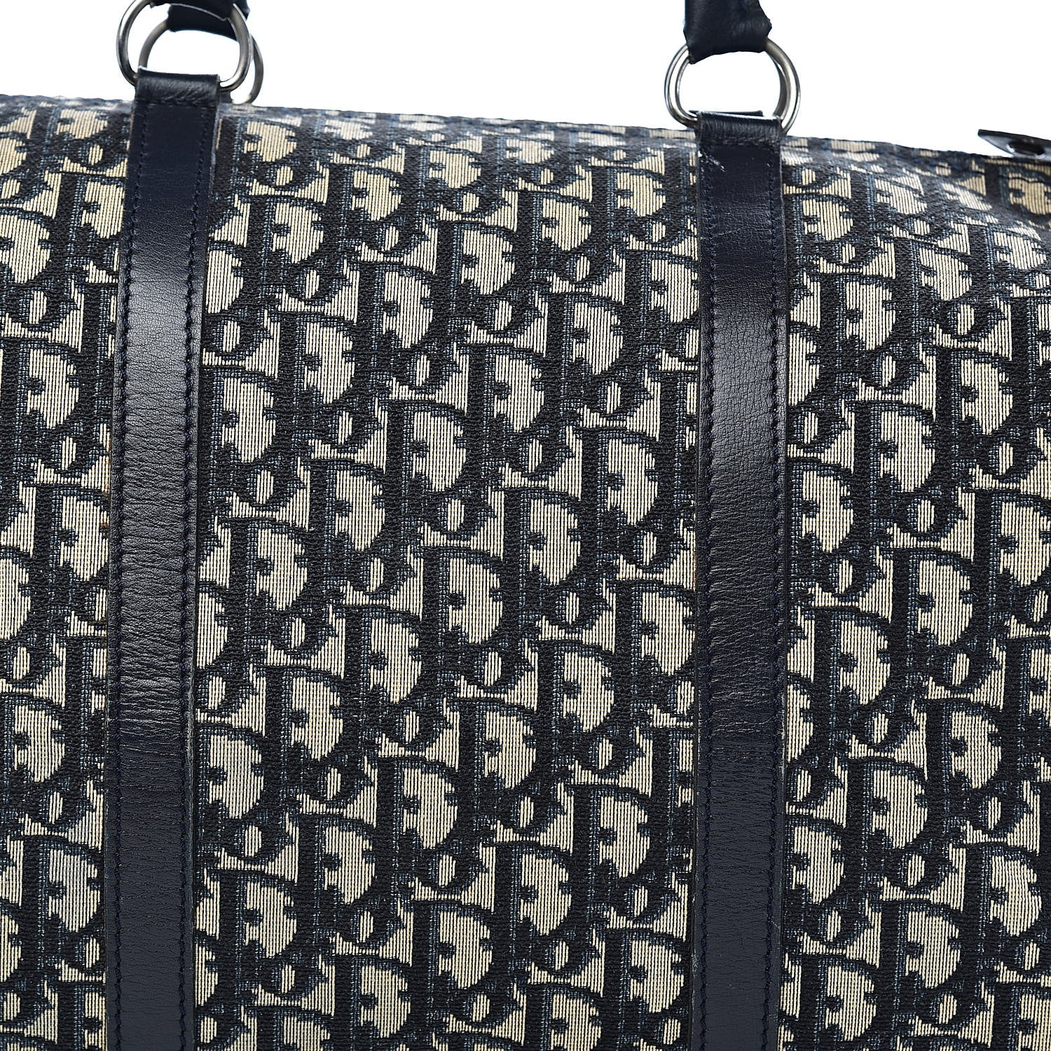 Christian Dior Monogram Duffle Navy Blue 17 of 17