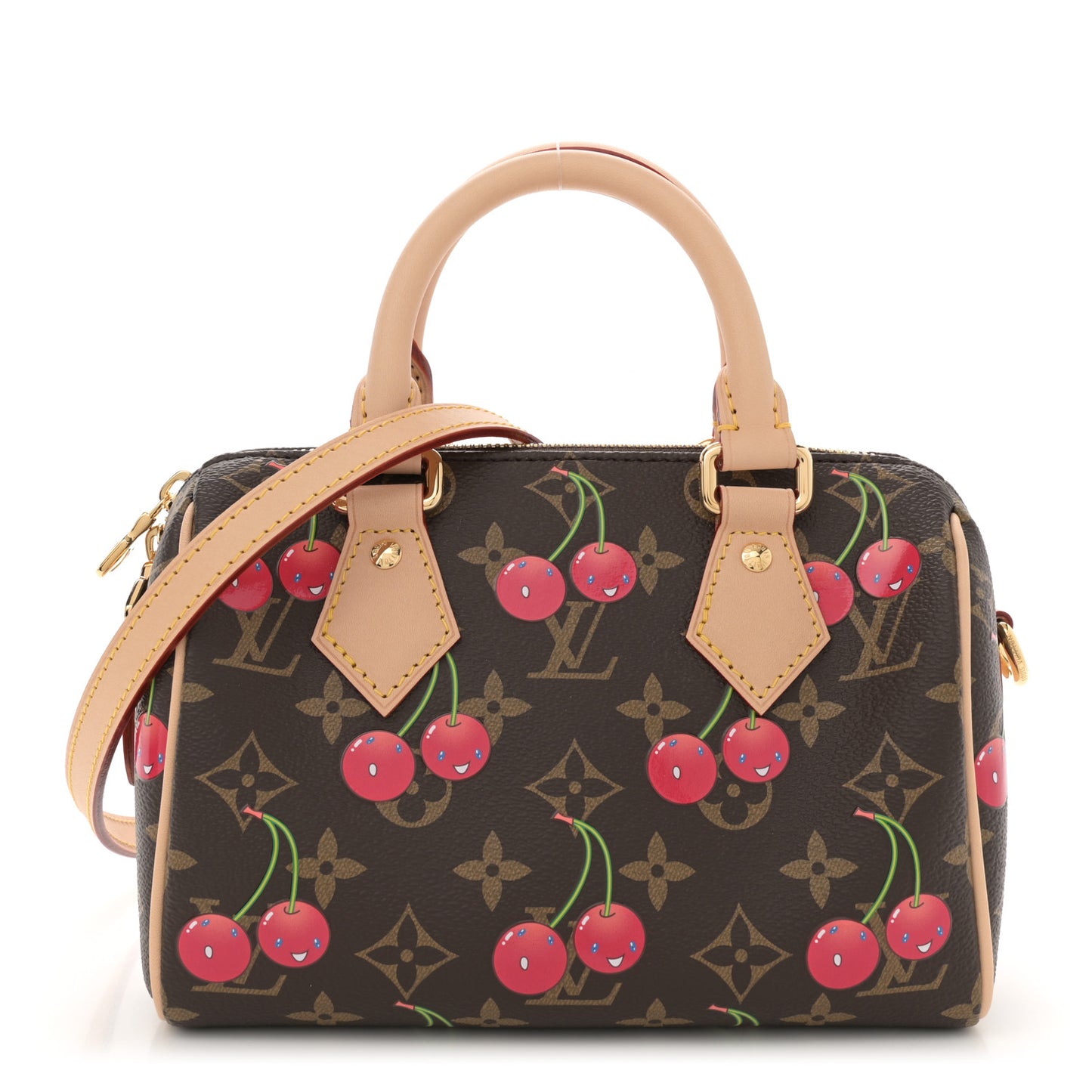 LV X TM Monogram Cerises Speedy Bandouliere 20