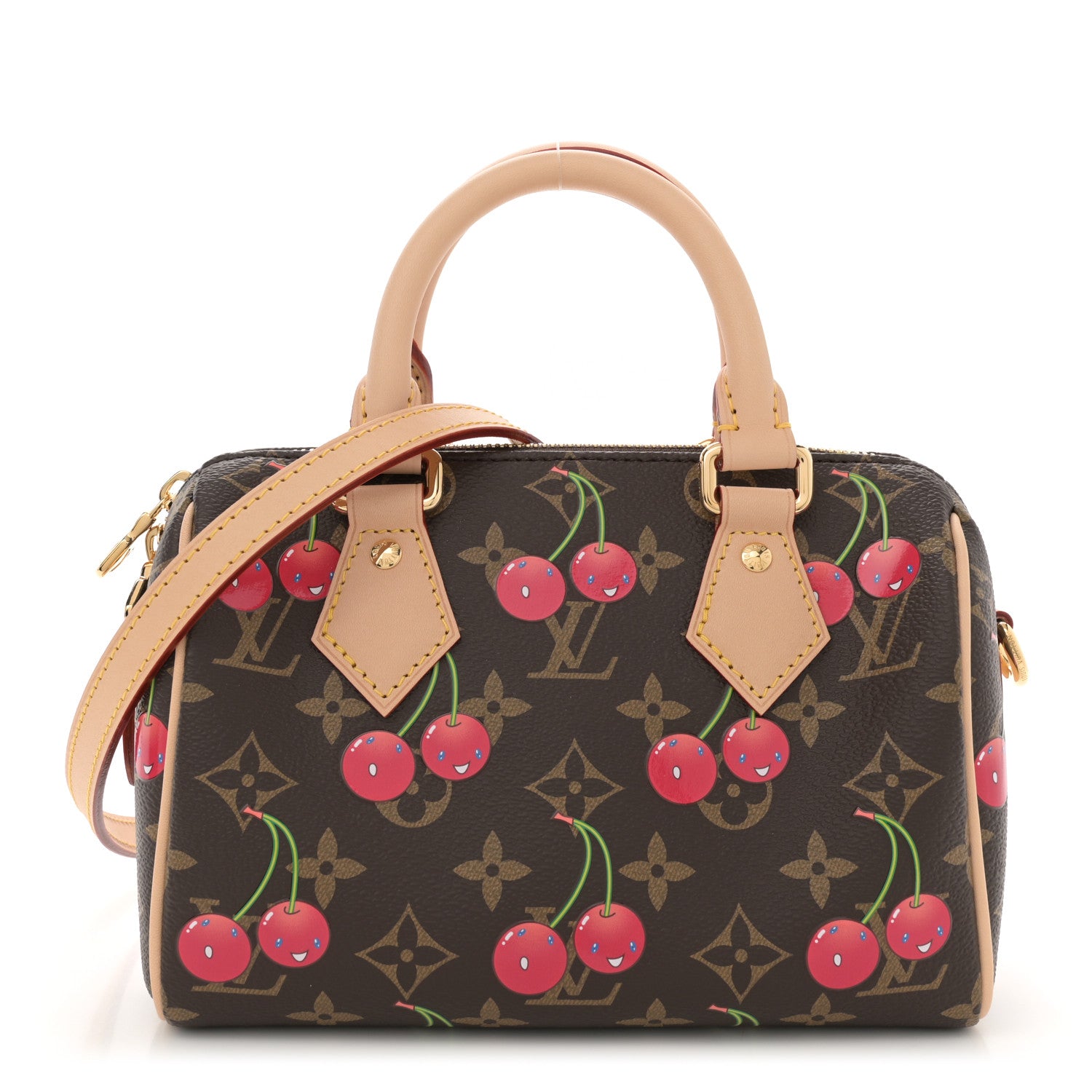 Louis Vuitton LV X TM Monogram Cerises Speedy Bandouliere 20 1 of 10